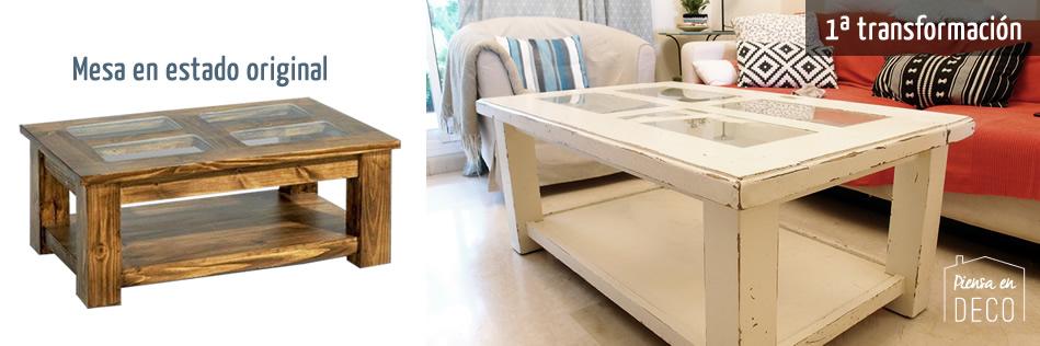 renovar mesa, cambio de estilo