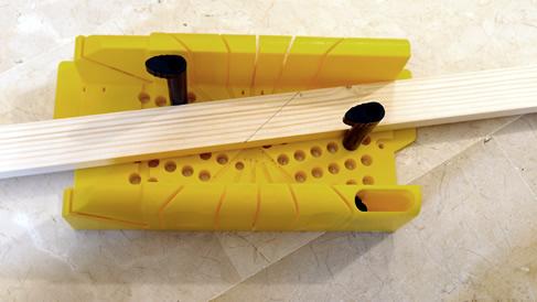 cortar angulos de diferentes grados