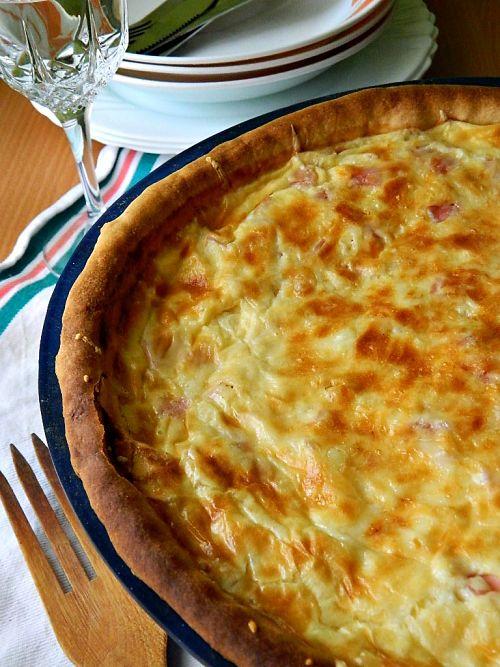 quiche de jamón y queso 2