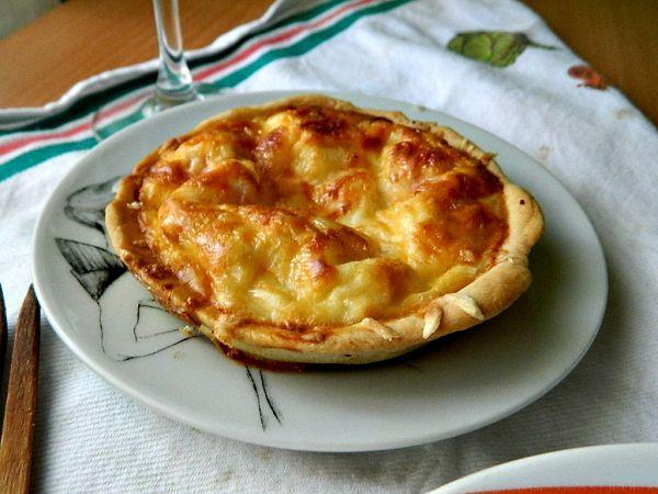 quiche de jamón y queso 4 