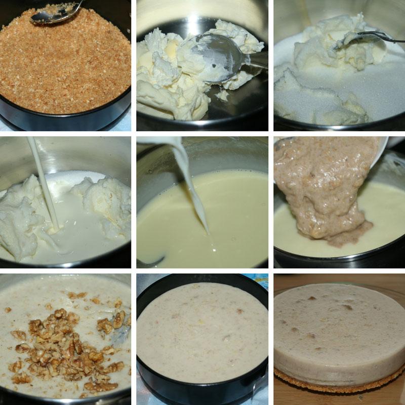 receta cheesecake de platano