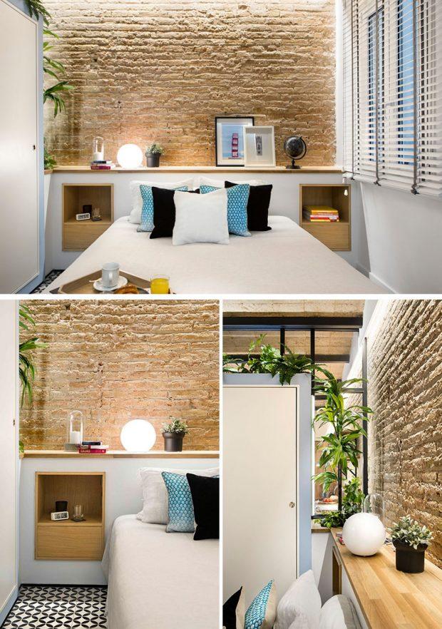 cabecero madera y pladur