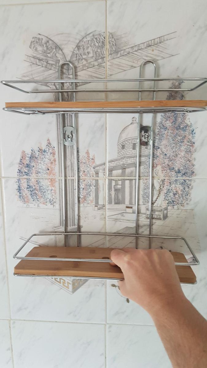 azulejos estampados - Disimular con un mueble delante