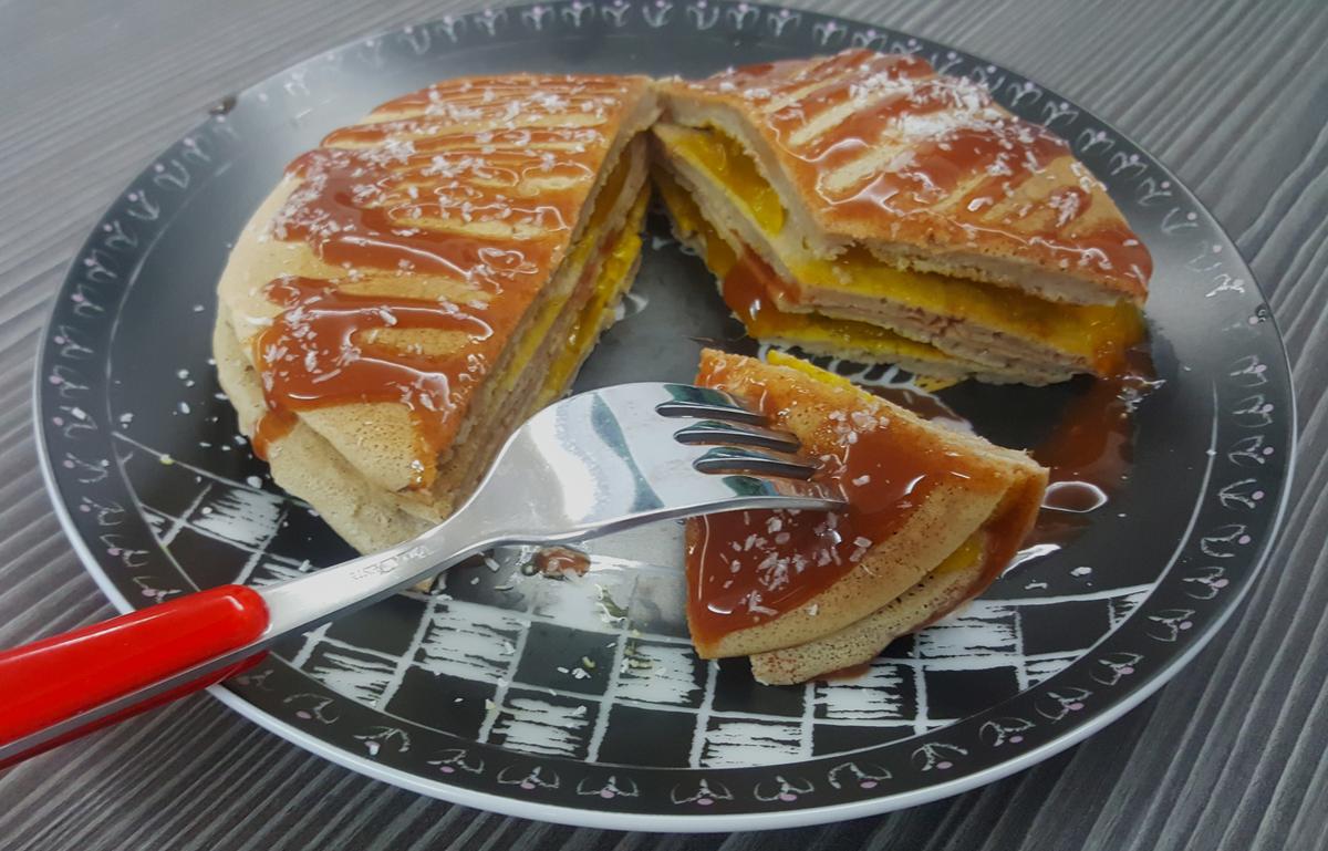 pancakes naranja canela