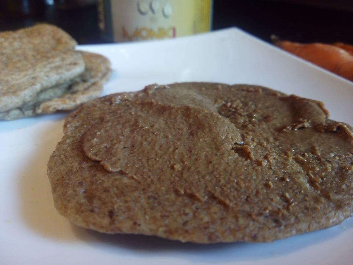 Tortitas de avena y chia con tahini