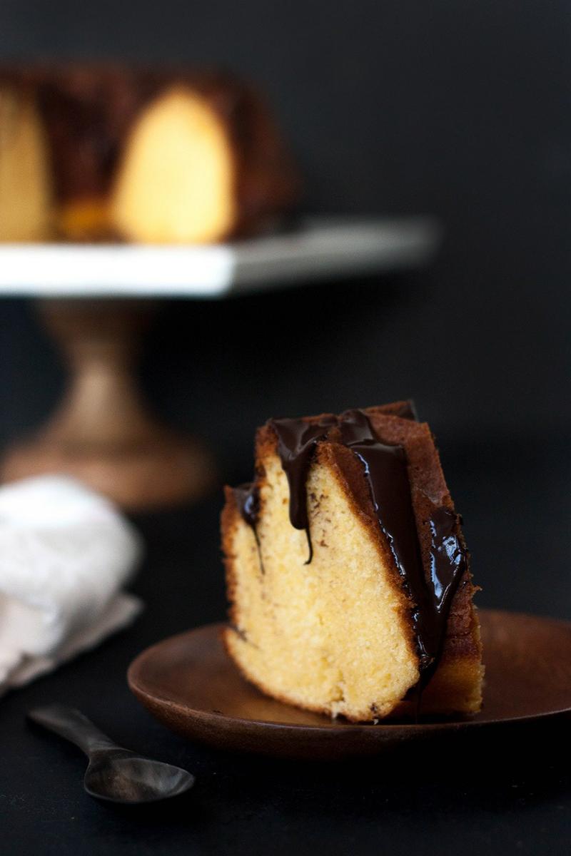 Como hacer bizcocho naranja y chocolate
