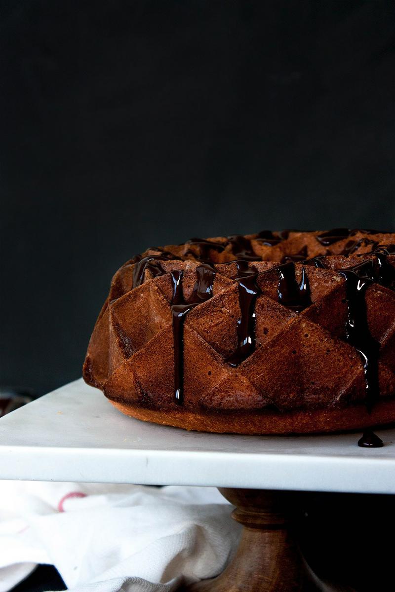 Bizcocho naranja chocolate