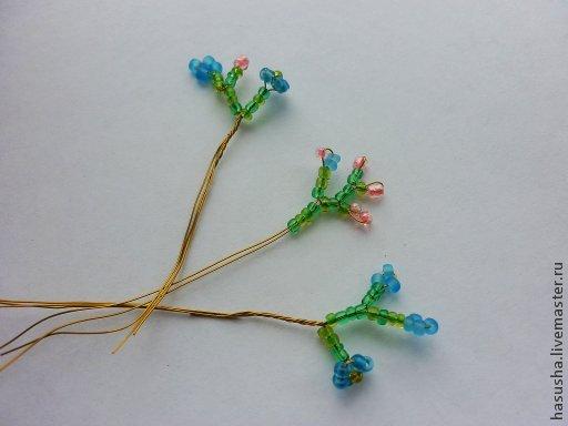 flores de mostacillas