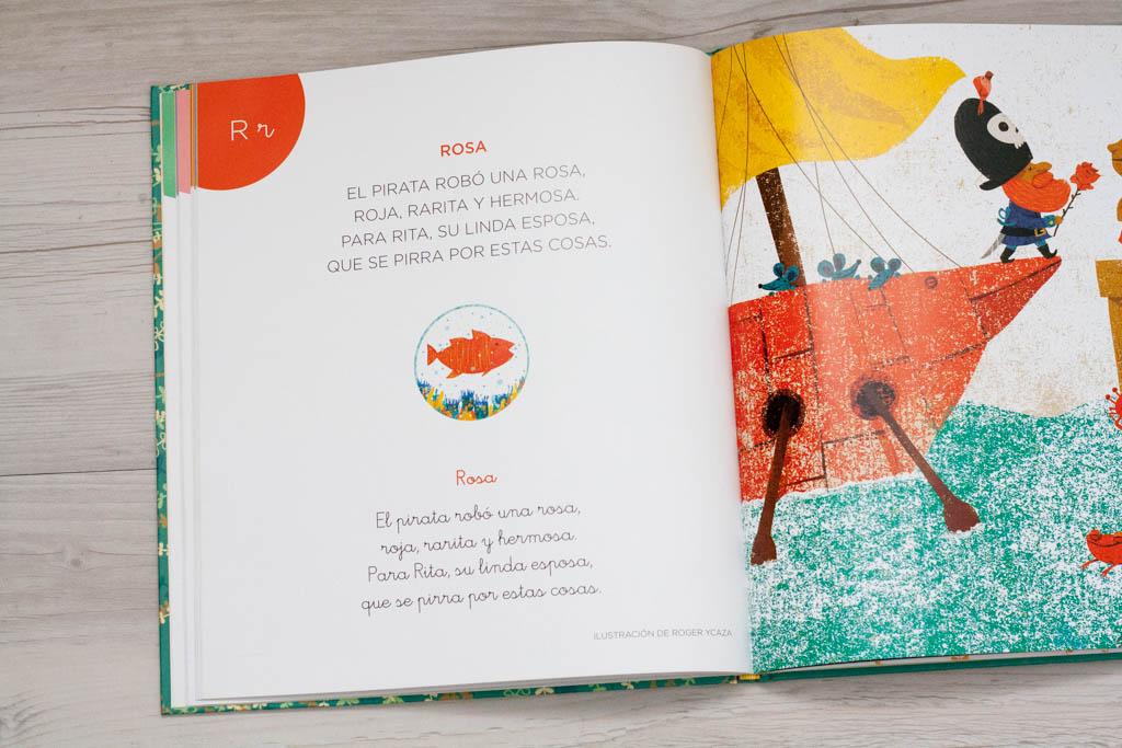 libro para aprender las letras