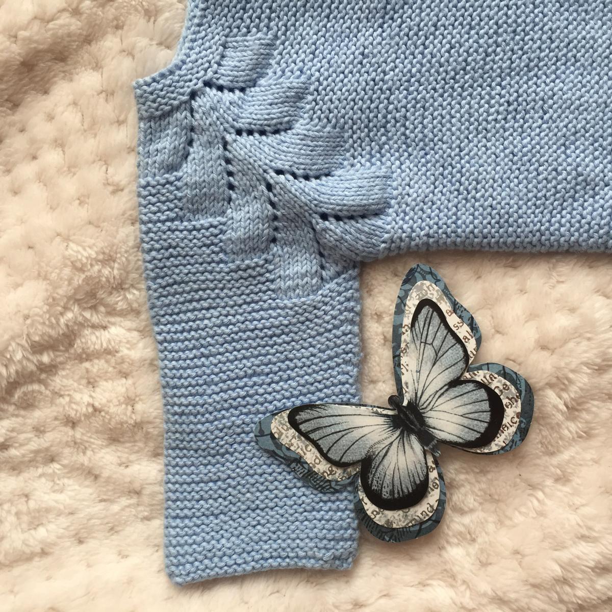 Manga del jersey de punto con raglán de espiga