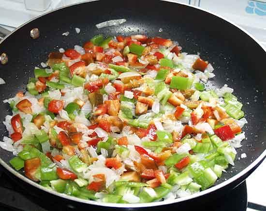 Cómo hacer pisto para rellenos