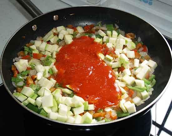 Cómo hacer pisto para rellenos