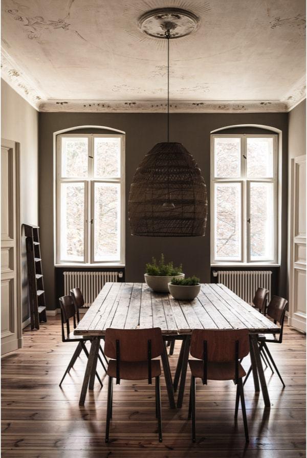 Comedor diseñado por Annabell Kutucu en Berlín