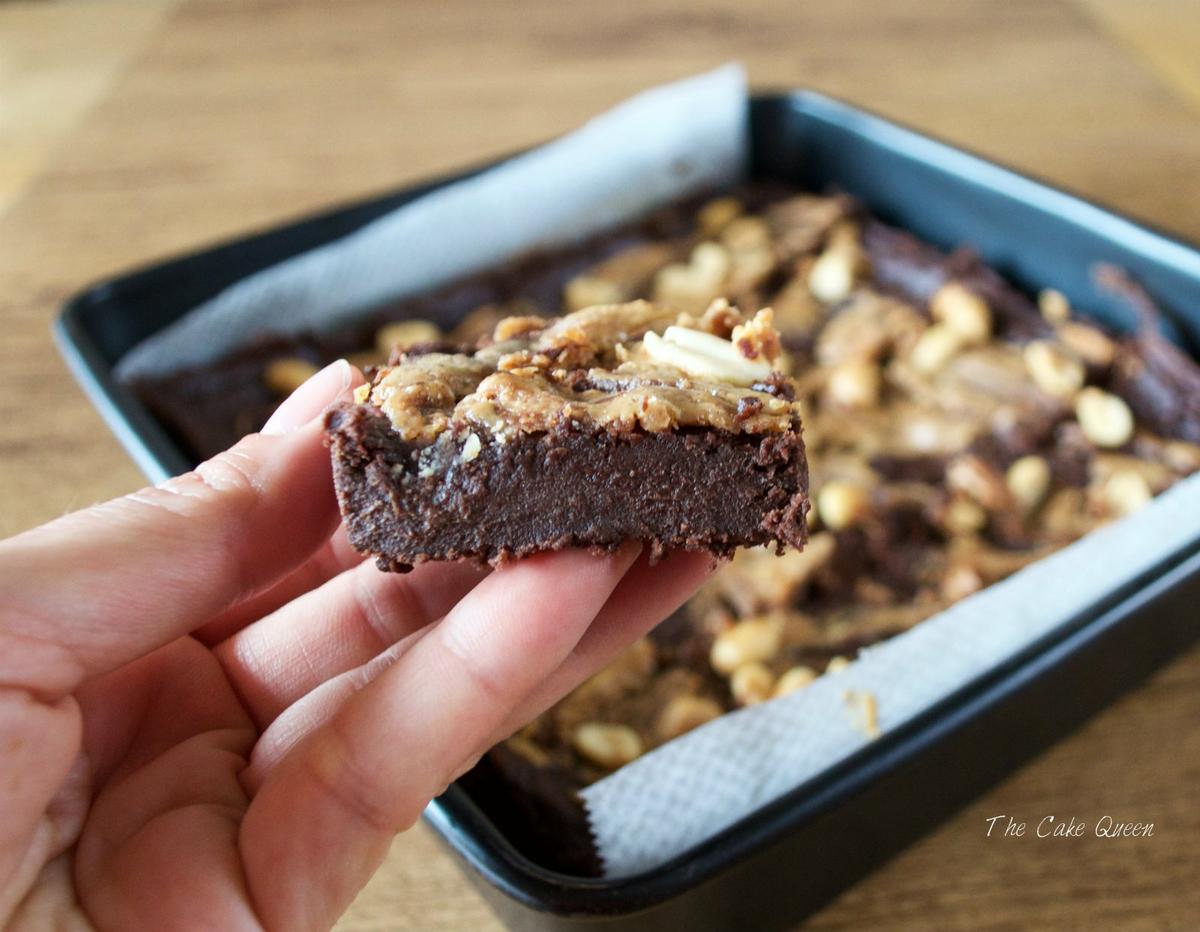 Brownie con aguacate FIT y VEGANO 