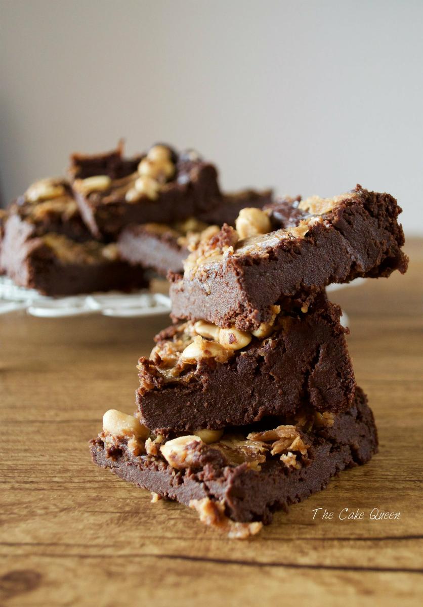 Brownie con aguacate FIT y VEGANO 