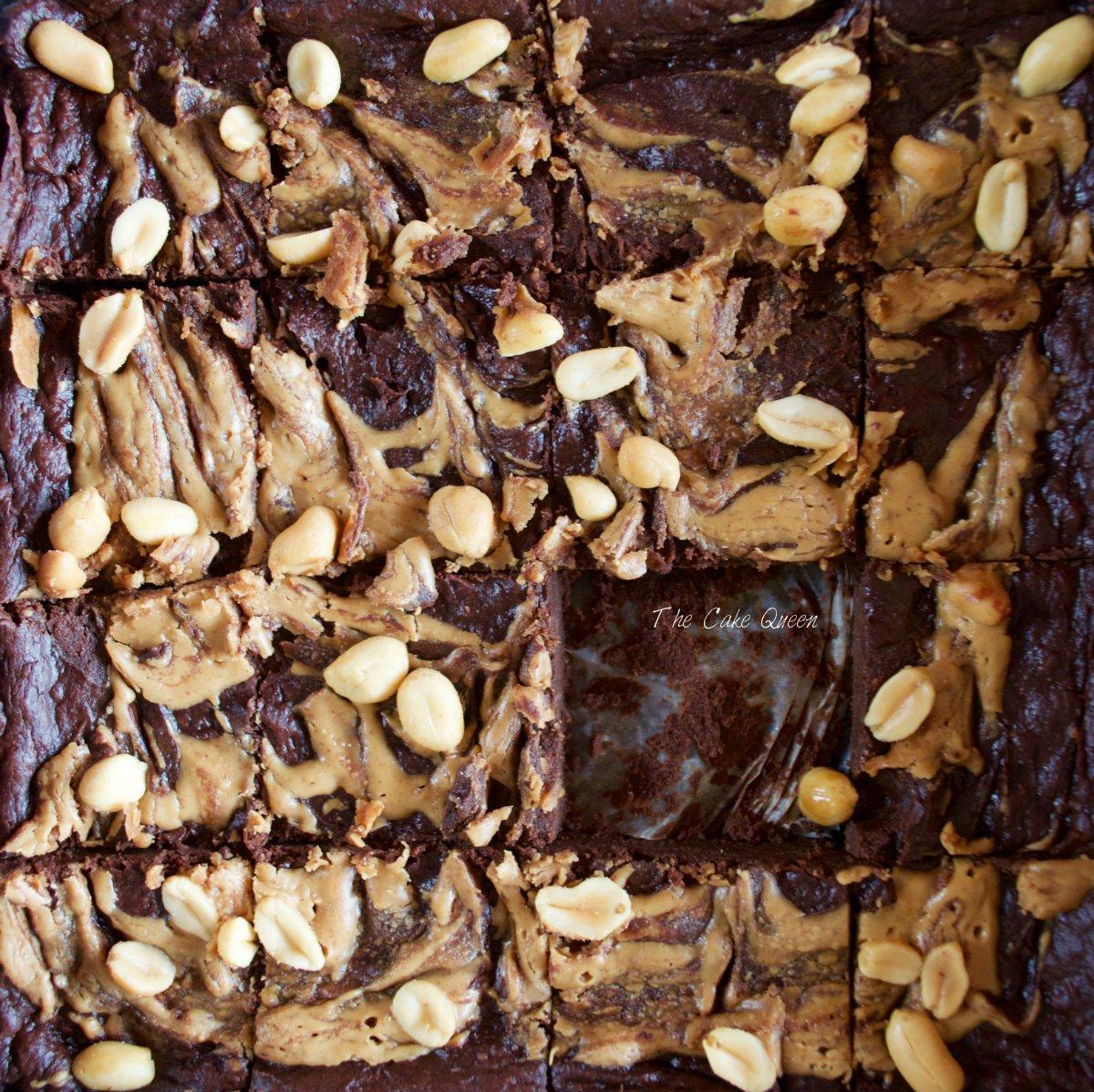 Brownie con aguacate FIT y VEGANO 