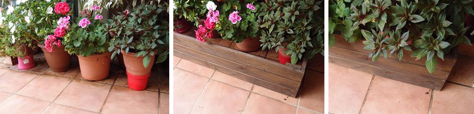 falsa jardinera cubre macetas