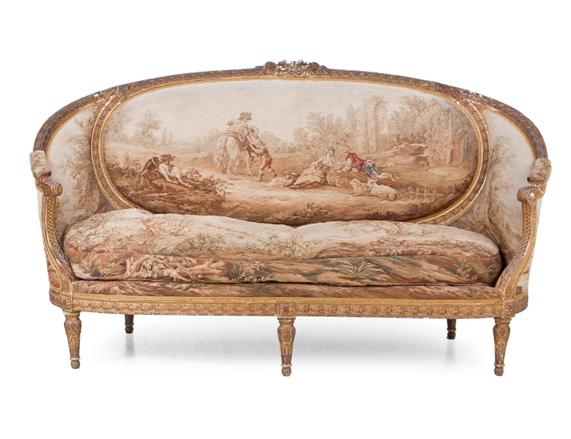 sofa estilo luis xvi en la josa shop