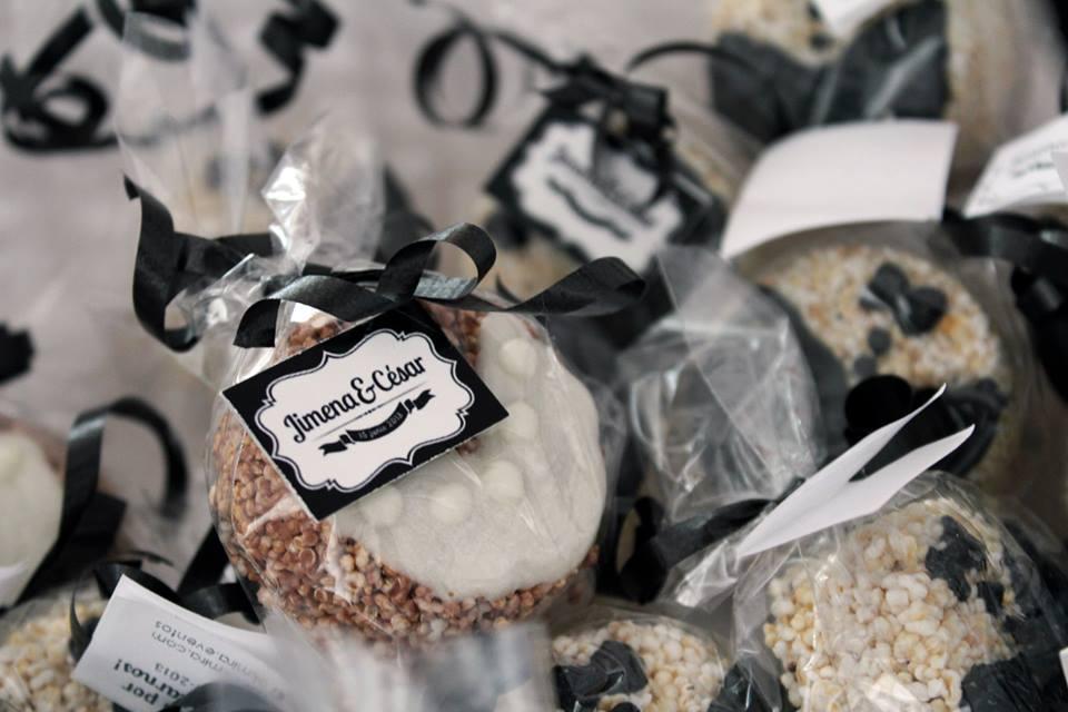 decoracion de boda con dulces