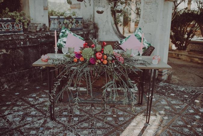 un elopement boho-vintage