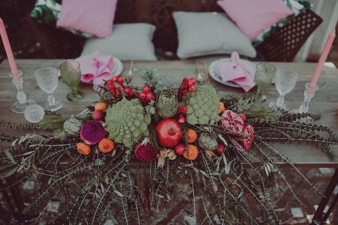 un elopement boho-vintage