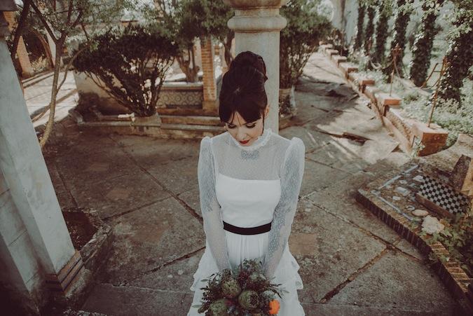 un elopement boho-vintage