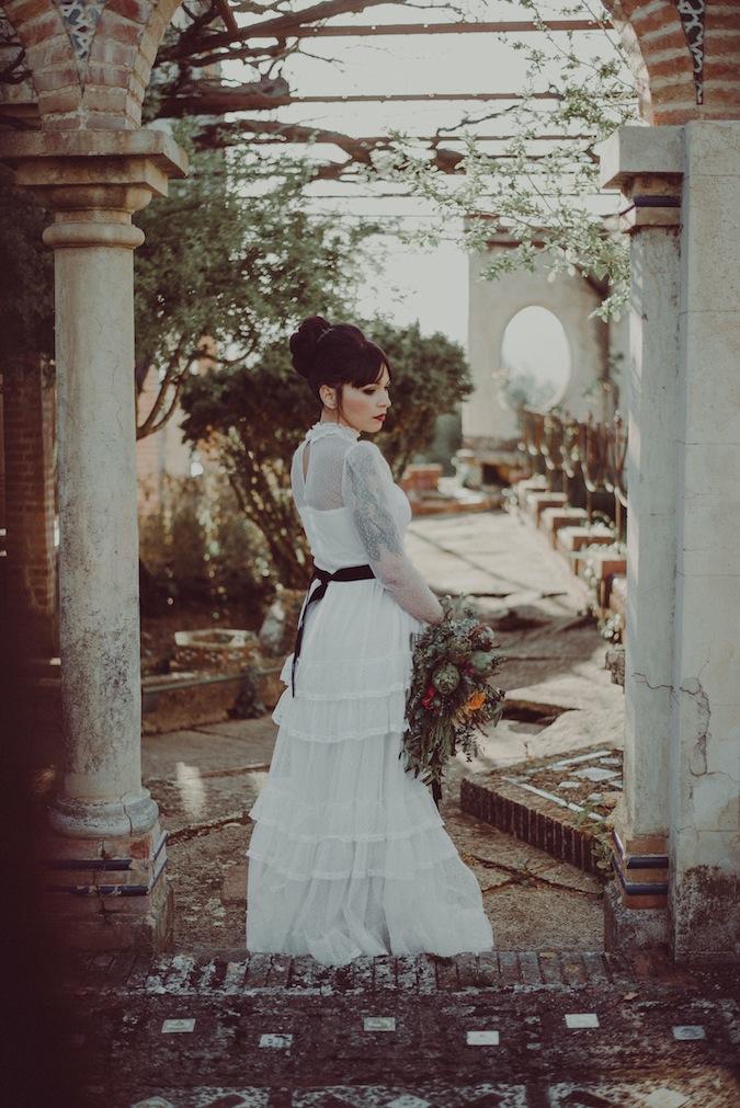 un elopement boho-vintage