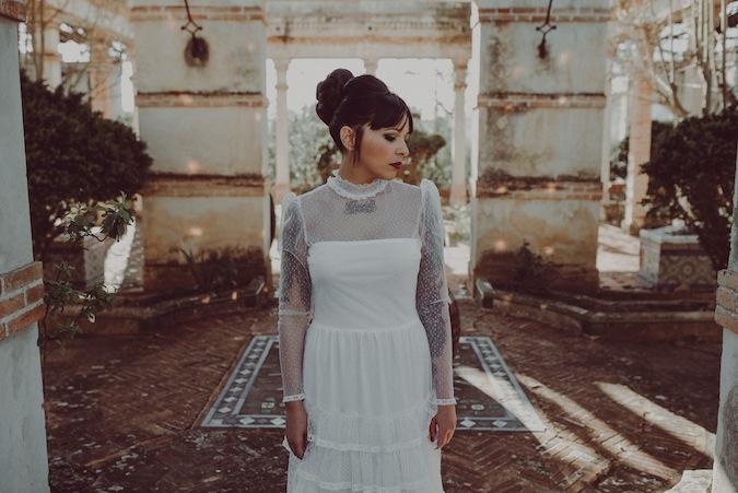 un elopement boho-vintage