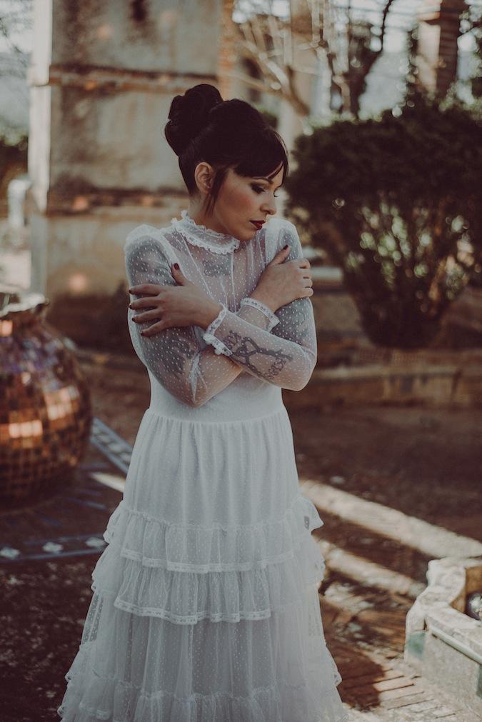 un elopement boho-vintage