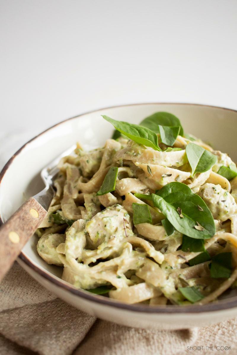 pasta con salsa mascarpone