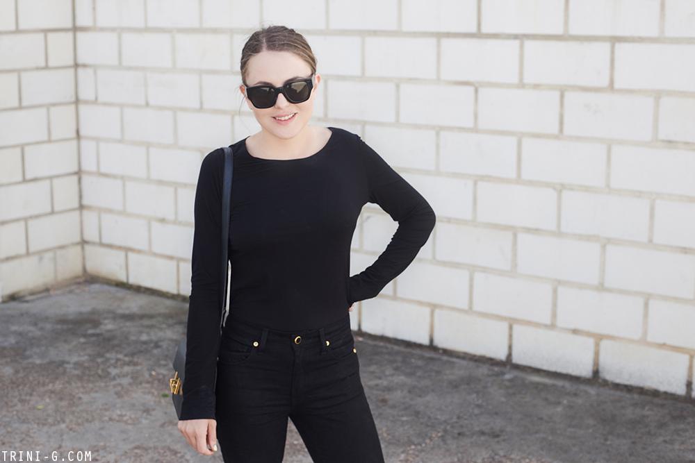 Trini |Khaite Kassandra jeans Manolo Blahnik shoes