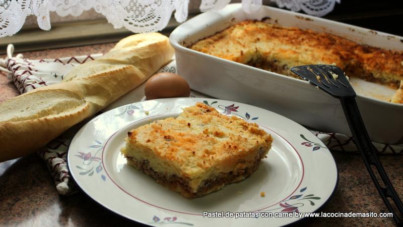 Pastel de carne y patatas