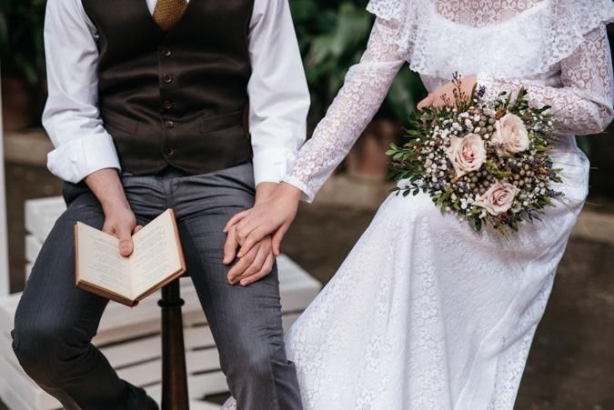 Un elopement con aires vintage