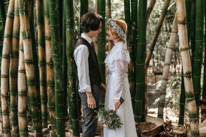 Un elopement con aires vintage