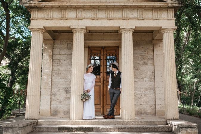 Un elopement con aires vintage