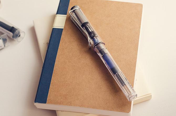 Lamy Vista + tintas