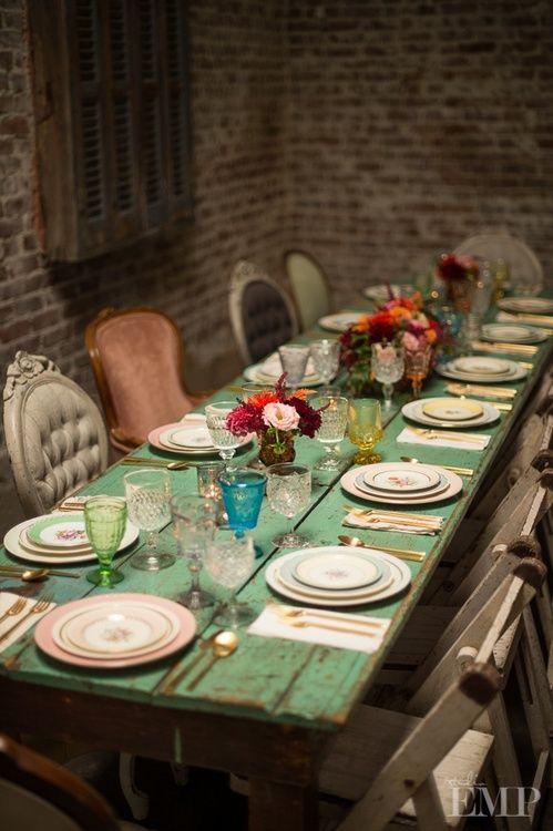 decoracion estilo eclectico - Comedores con sillas diferentes Alpenstrasse-tumblr-com