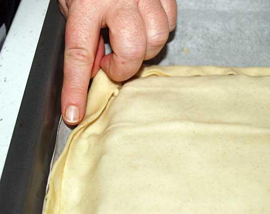 Empanada de pisto y atún