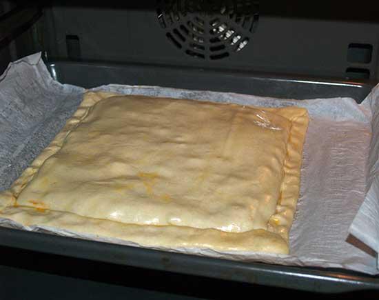 Empanada de pisto y atún