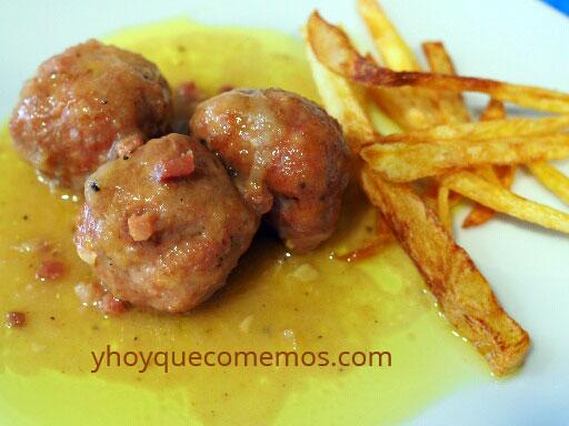 albondigas a la cerveza