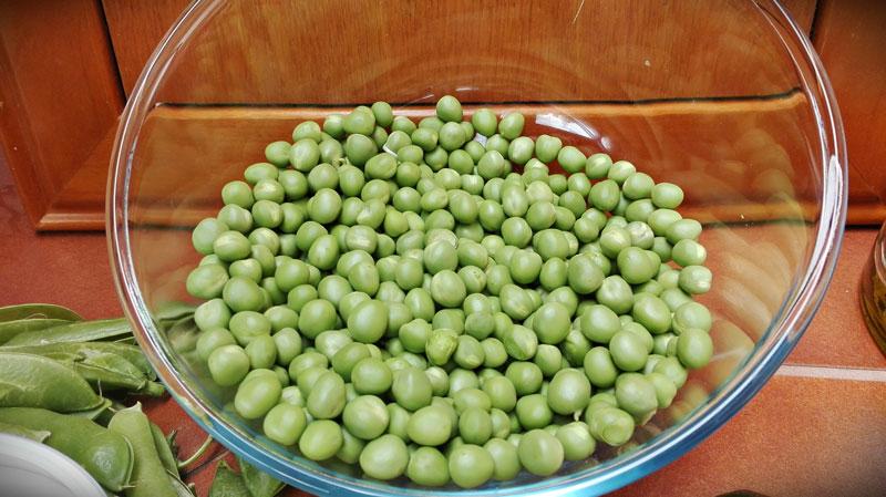 Guisantes frescos recetas para adelgazar