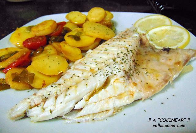 pescado al horno