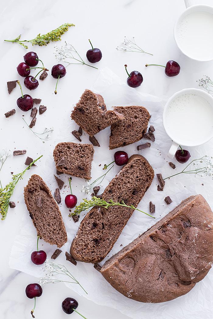 pan de chocolate light