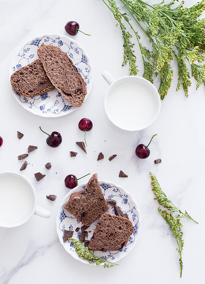pan de chocolate, bajo en calorías