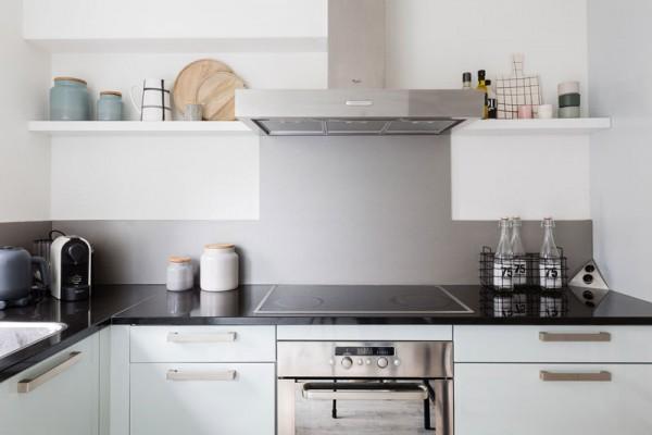 Vivienda en colores pastel