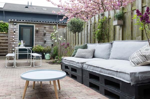 Vivienda en colores pastel