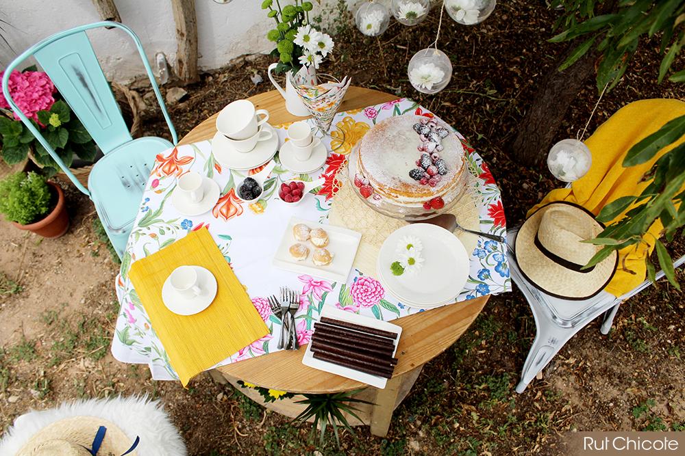 Un café en el campo