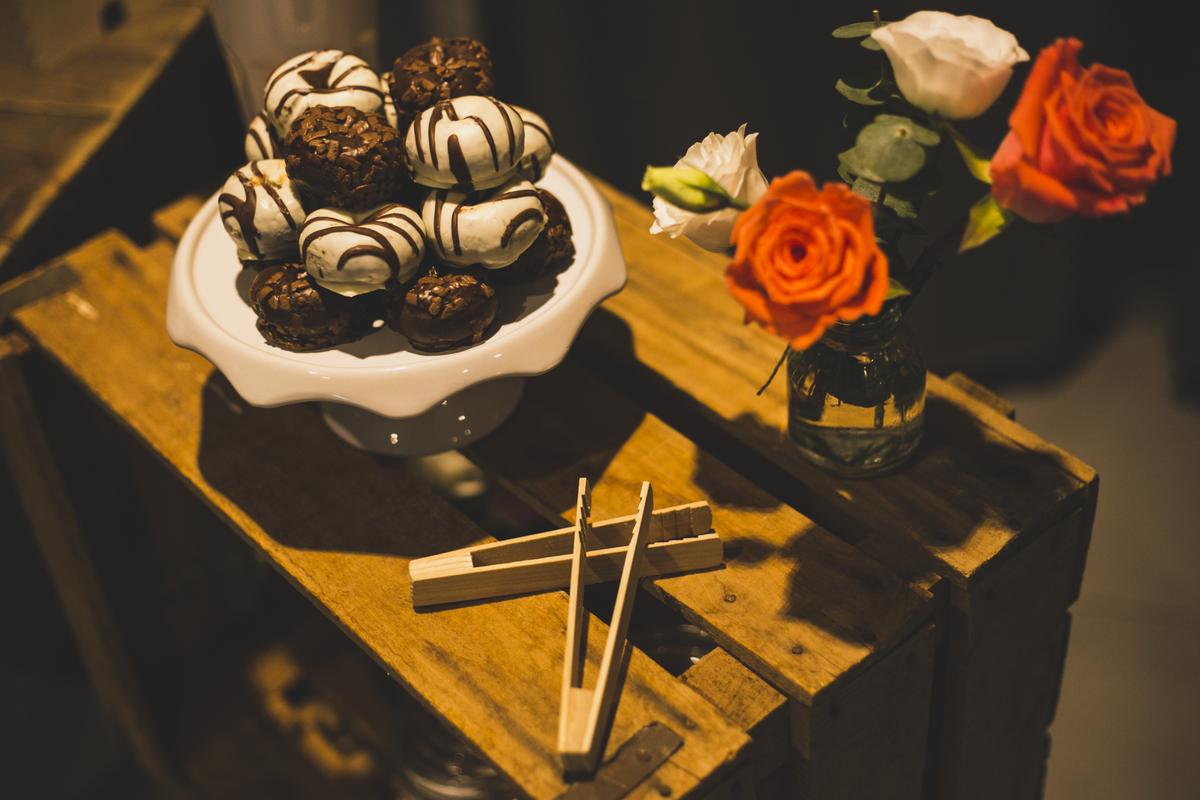 decoración boda rústica - MESA DULCE BODA RÚSTICA 