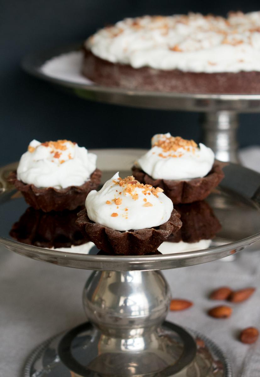 receta de tarta de platano y chocolate