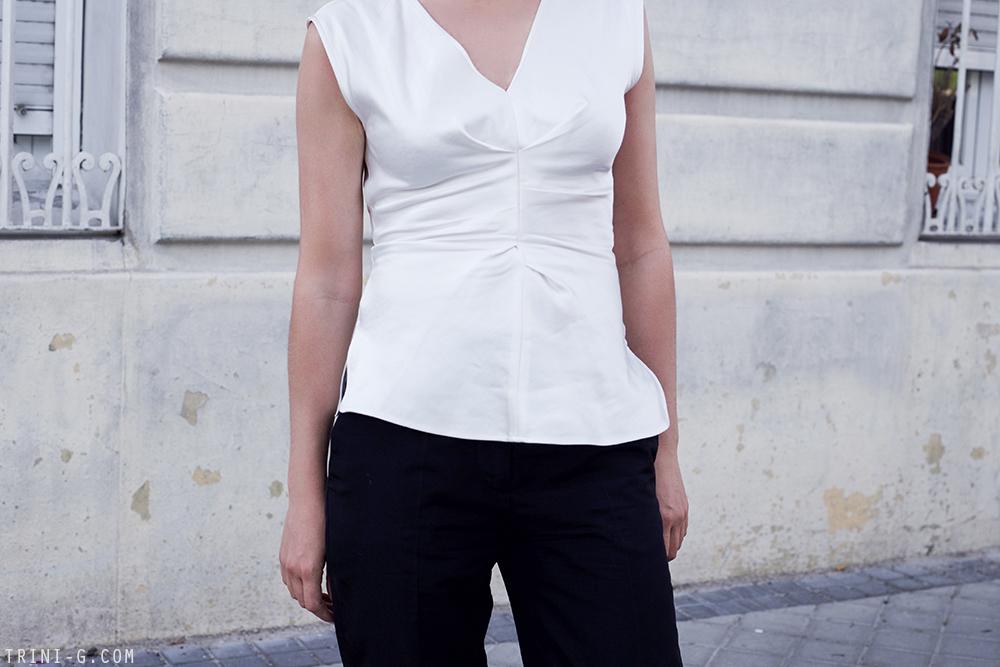 Trini |Isabel Marant top Prada trousers